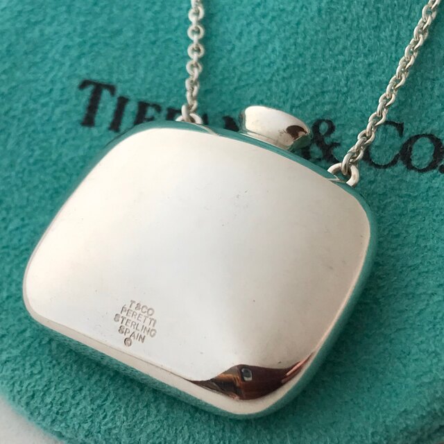 Tiffany パフューム ボトル ロング チェーン ネックレス - ネックレス