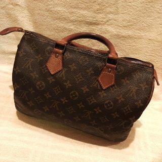 LOUIS VUITTON - 【パドロック付き】ヴィトン モノグラム スピーディ