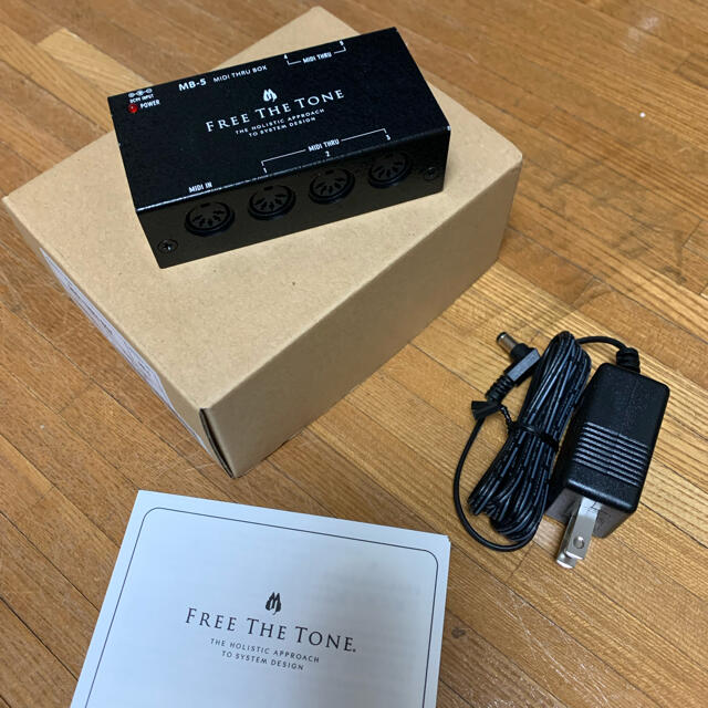 free the tone MB-5 MIDI THRU BOX 2