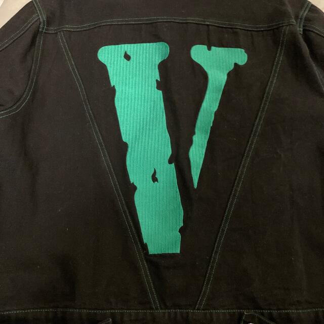 VLONE デニムジャケット緑Lサイズ