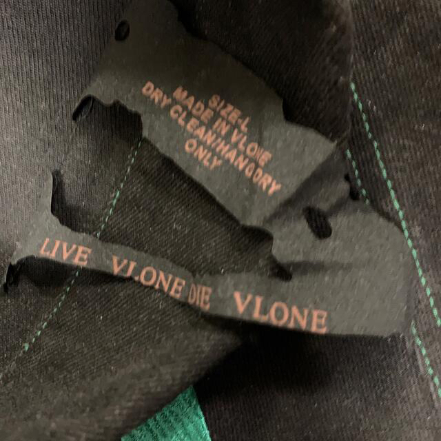 VLONE デニムジャケット緑Lサイズ