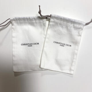 クリスチャンディオール(Christian Dior)のディオール メゾンクリスチャンディオール 巾着 Sサイズ 2枚(ポーチ)