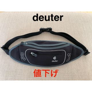 ドイター(Deuter)のドイター　ウェストポーチ　ブラック色(ウエストポーチ)