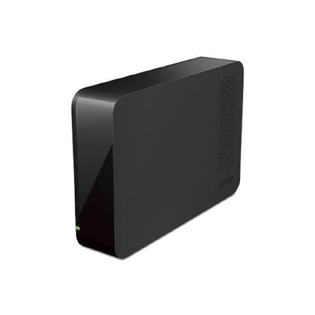 Buffalo(バッファロー)のバッファロー USB3.0用 外付けHDD 1TB ブラック スマホ/家電/カメラのPC/タブレット(PC周辺機器)の商品写真