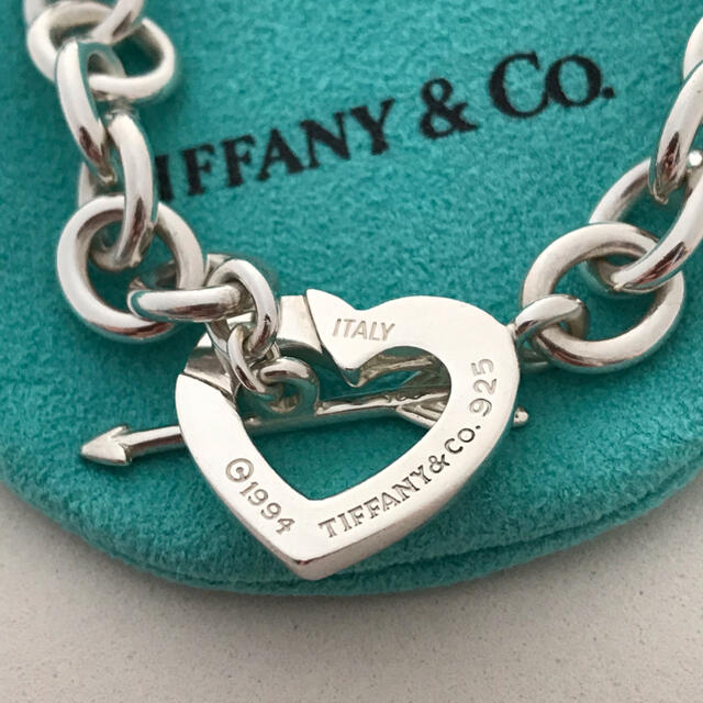 Tiffanyハートアロートグルネックレス