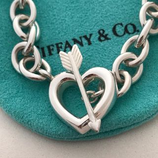 Tiffany & Co. - Tiffany ハート アロー トグル ネックレス 美品の通販