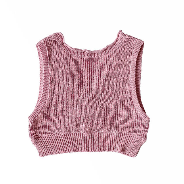 SeaRoomlynn(シールームリン)のsearoomlynn  PAPER KNIT 2wayトップス レディースのトップス(カットソー(半袖/袖なし))の商品写真