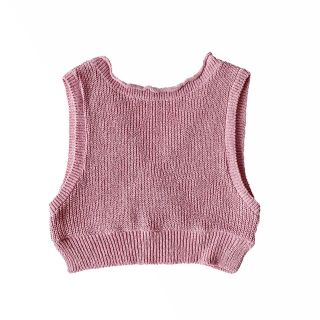 シールームリン(SeaRoomlynn)のsearoomlynn  PAPER KNIT 2wayトップス(カットソー(半袖/袖なし))