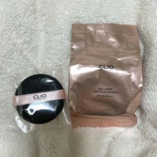 ミシャ(MISSHA)のclio キルカバークッションファンデ　レフィル　パフ付き(ファンデーション)