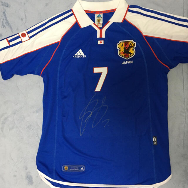 2001日本代表 ホームレプリカユニフォーム#7中田英寿Oサイズ 2001日本代表 ホームレプリカユニフォーム#7中田英寿Oサイズ