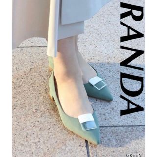 ランダ(RANDA)のRANDA 2WAYソフトクリアパーツポンテッドトゥパンプス ¥7,040(ハイヒール/パンプス)