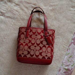 コーチ(COACH)のCOACH♡シグネチャーミニトート(トートバッグ)