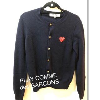 コムデギャルソン(COMME des GARCONS)のPLAY COMME des GARCONS  カーディガン　ニット　ハート(カーディガン)