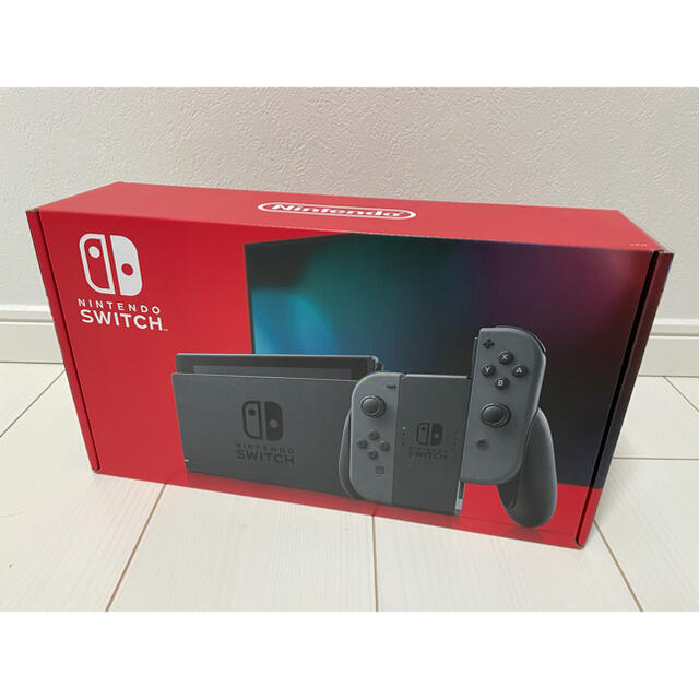 Nintendo Switch 任天堂スイッチ グレー 新品･未開封 印あり