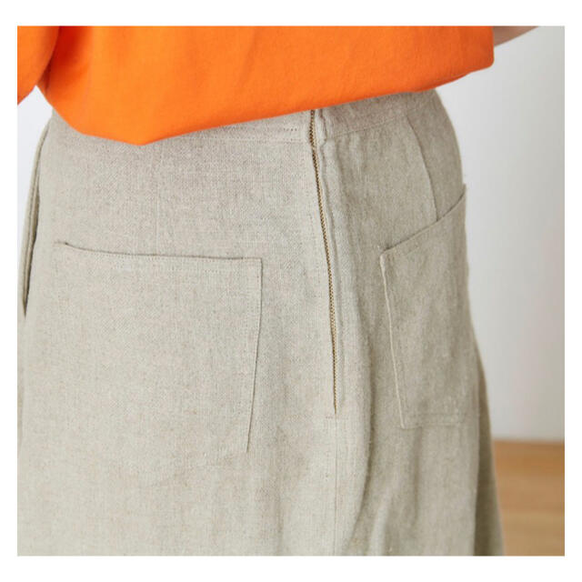 Shinzone(シンゾーン)のLINEN FLARED SKIRT レディースのスカート(ロングスカート)の商品写真