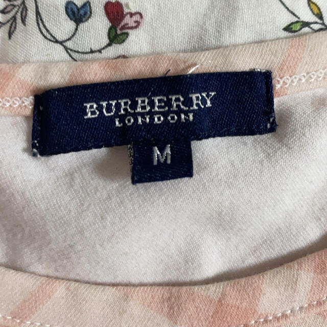 BURBERRY(バーバリー)のBURBERRY London 古着 バーバリー Tシャツ ピンク レディースのトップス(Tシャツ(半袖/袖なし))の商品写真