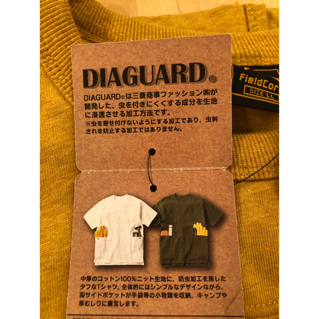 THE NORTH FACE(ザノースフェイス)のワークマン field core DIAGUARD COTTON 半袖Tシャツ  メンズのトップス(Tシャツ/カットソー(半袖/袖なし))の商品写真