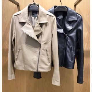 セオリー(theory)のTheory 18aw ライダースジャケット 定価10.6万円(ライダースジャケット)