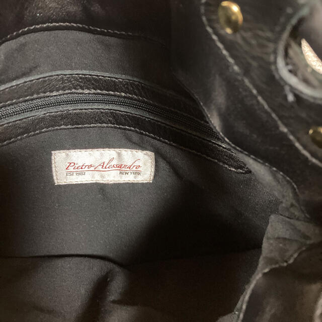 Spick & Span(スピックアンドスパン)のスピックアンドスパン　ピエトロアレサンドロス　2wayショルダー　ブラック レディースのバッグ(ハンドバッグ)の商品写真