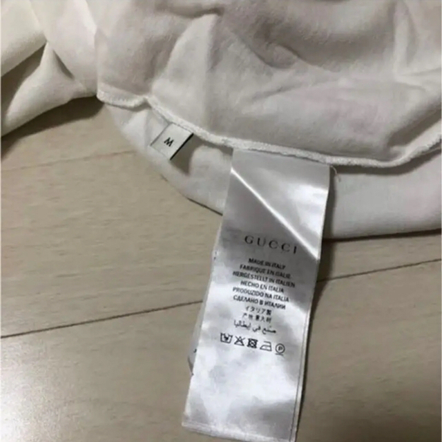 Gucci(グッチ)のGUCCI グッチ Tシャツ　白　M メンズのトップス(Tシャツ/カットソー(半袖/袖なし))の商品写真
