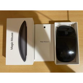 マック(Mac (Apple))のApple Magic Mouse 2 Space Grey スペースグレー(PC周辺機器)