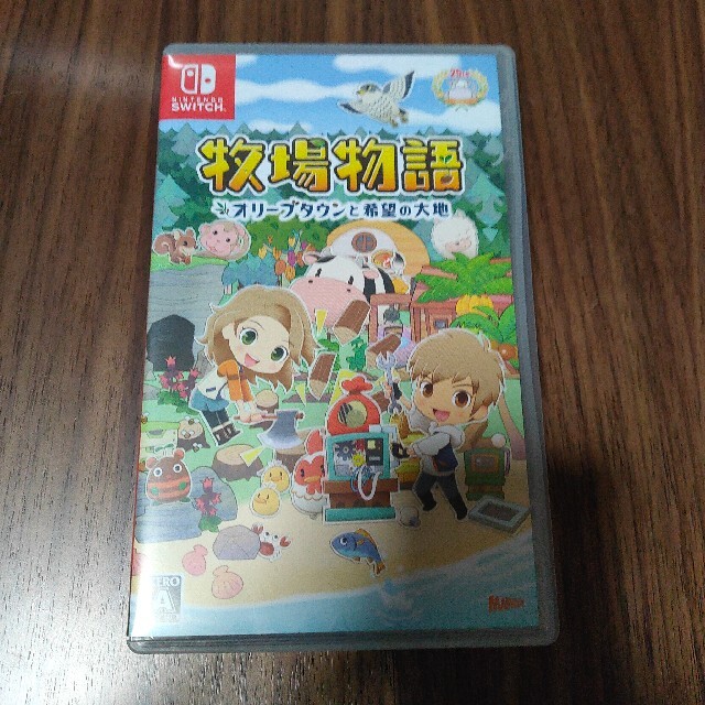 Nintendo Switch(ニンテンドースイッチ)の牧場物語 オリーブタウンと希望の大地 Switch エンタメ/ホビーのゲームソフト/ゲーム機本体(家庭用ゲームソフト)の商品写真