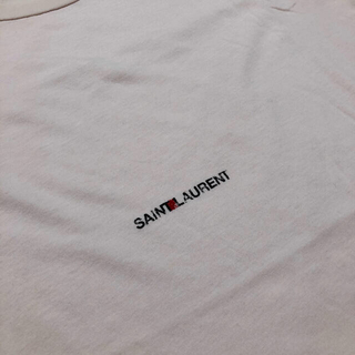 サンローラン(Saint Laurent)のSAINT LAURENT サンローラン　ロゴTシャツ(Tシャツ/カットソー(半袖/袖なし))
