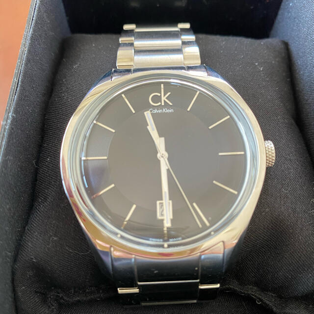 Calvin Klein(カルバンクライン)のカルバンクライン Calvin klein ck 腕時計 黒 レディースのファッション小物(腕時計)の商品写真