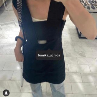 新品！　FUMIKA_UCHIDA MINI DRESS フミカウチダ(ミニワンピース)