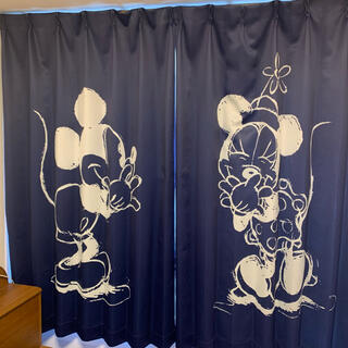 ディズニー(Disney)のミッキーカーテン(カーテン)
