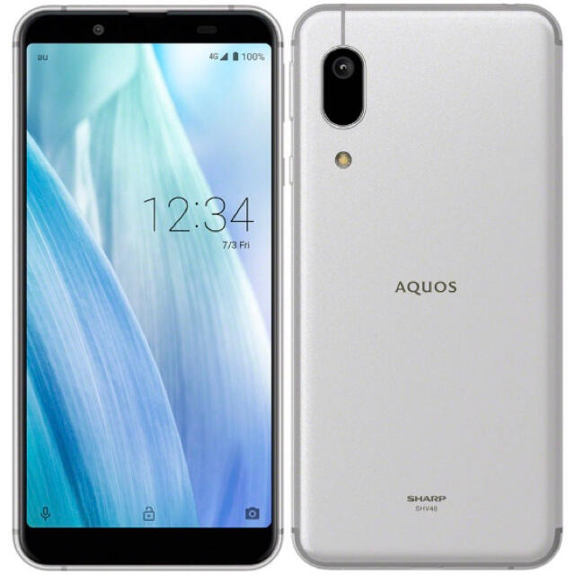 shv48 AQUOS sense3 basic 【新品・未使用】シルバー