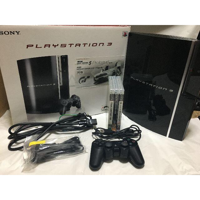 SONY(ソニー)のSONY Playstation3 CECHL00 本体 HDD500GB換装  エンタメ/ホビーのゲームソフト/ゲーム機本体(家庭用ゲーム機本体)の商品写真