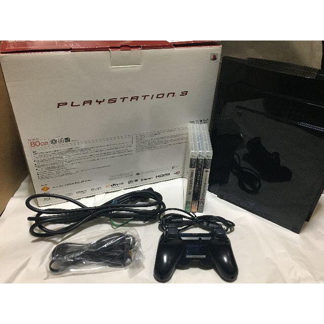 SONY(ソニー)のSONY Playstation3 CECHL00 本体 HDD500GB換装  エンタメ/ホビーのゲームソフト/ゲーム機本体(家庭用ゲーム機本体)の商品写真