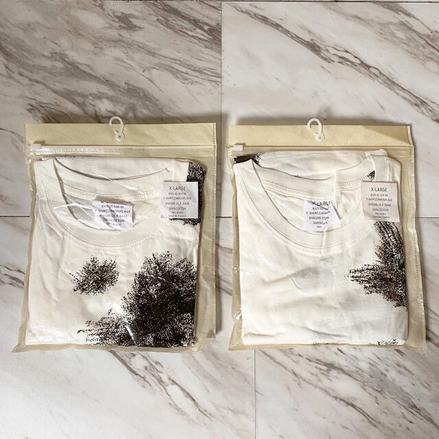 dead stock ホワイト 白 スノーカモフラージュ 迷彩 tシャツ  レディースのトップス(Tシャツ(半袖/袖なし))の商品写真