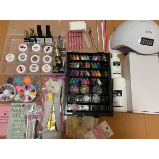 ジェルネイルキット💅 オフマシンあり💗(ネイル用品)