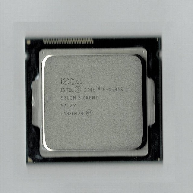 Intel　core i5-4590s 動作確認済み