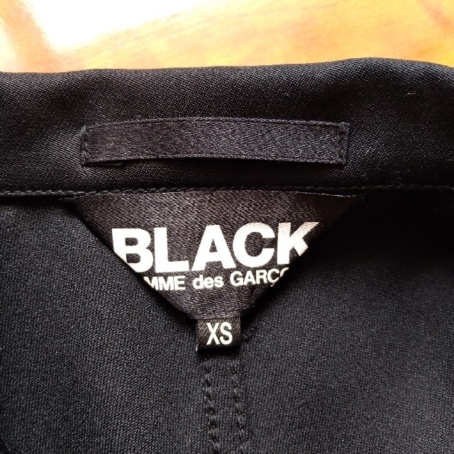 BLACK COMME des GARCONS(ブラックコムデギャルソン)の【XS】ブラックコムデギャルソン ジャケット レディースのジャケット/アウター(テーラードジャケット)の商品写真