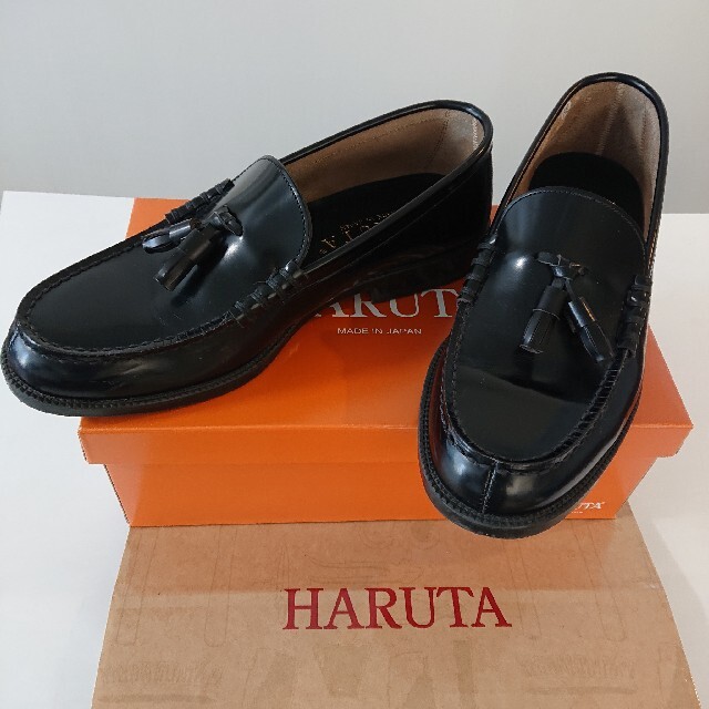 HARUTA - HARUTA タッセルローファー 907 26.5㎝ EEE ブラックの通販