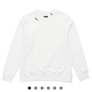 ダブルティー(WTW)の【wtw】値下げ　USA LOGO SWEAT WH オーガニックコットン(トレーナー/スウェット)