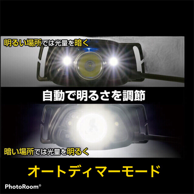 GENTOS(ジェントス)のジェントスヘッドライト LED キャンプ 釣り 登山 工事 アウトドア 防災 スポーツ/アウトドアのアウトドア(ライト/ランタン)の商品写真