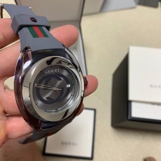 グッチ(Gucci)のGUCCI SYNC YA137109A 腕時計　DRT様専用(ラバーベルト)