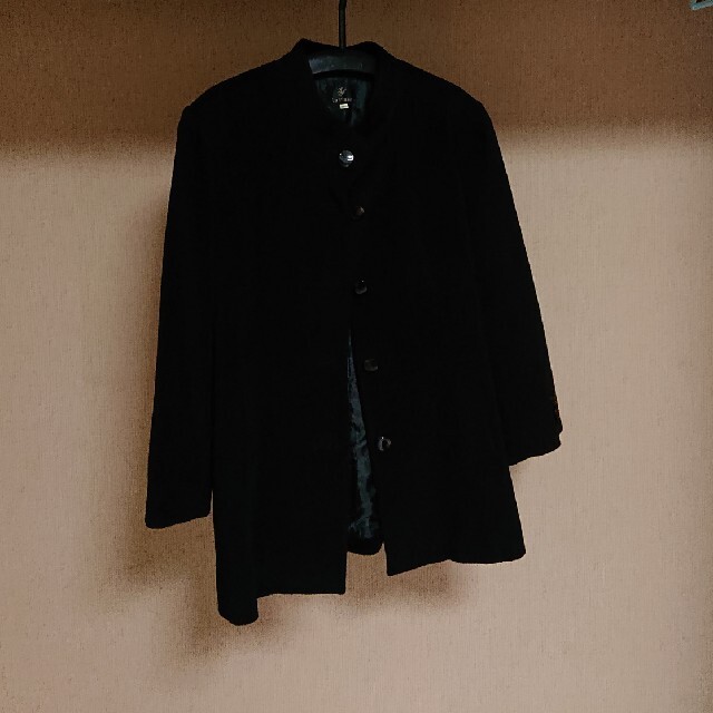 LA PLATA アンゴラ コート レディースのジャケット/アウター(ロングコート)の商品写真