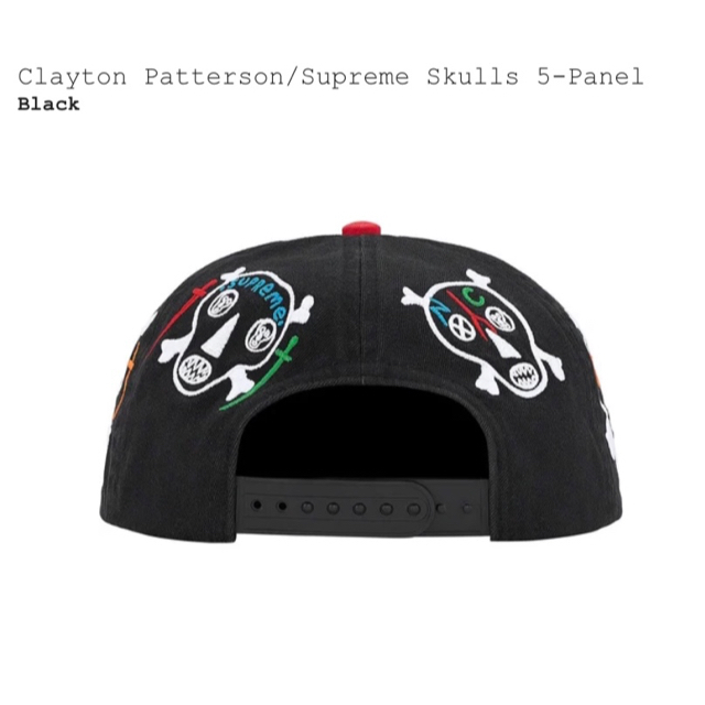 Supreme(シュプリーム)のSupreme Clayton Patterson Skulls 5-Panel メンズの帽子(キャップ)の商品写真