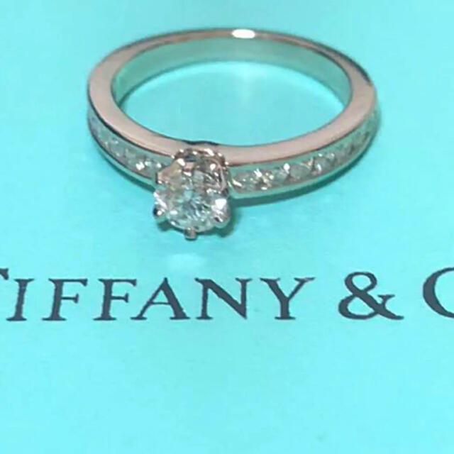 Tiffany & Co.(ティファニー)のティファニー　ブリリアントカットダイヤモンドリング0.3ct　pt レディースのアクセサリー(リング(指輪))の商品写真