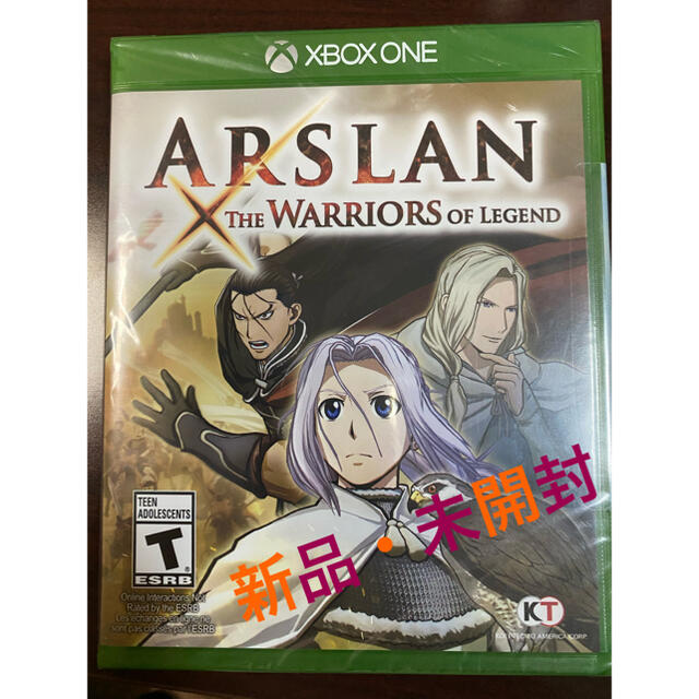 Xbox(エックスボックス)の(新品)XBOX ONE/ARSLAN:Warriors of Legend エンタメ/ホビーのゲームソフト/ゲーム機本体(家庭用ゲームソフト)の商品写真