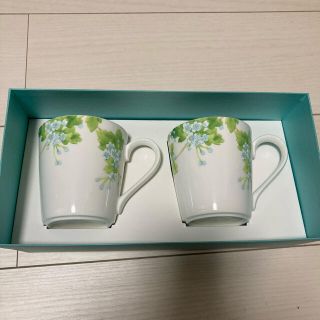 ティファニー(Tiffany & Co.)のティファニー　LEAVES リーフ　マグカップ　ペア(その他)