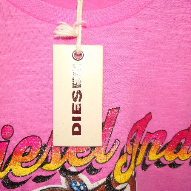 DIESEL(ディーゼル)のDIESEL　ディーゼルキッズ　サイズ12 キッズ/ベビー/マタニティのキッズ服女の子用(90cm~)(Tシャツ/カットソー)の商品写真