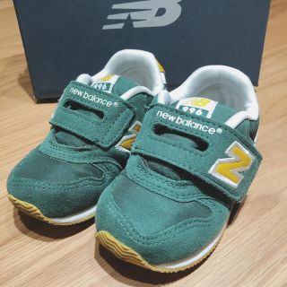 ニューバランス(New Balance)のニューバランス　new balance 996 13.5cm  グリーン(スニーカー)