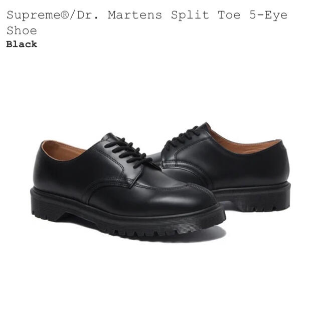 Supreme×Dr. Martens Split Toe 5-Eye Shoe