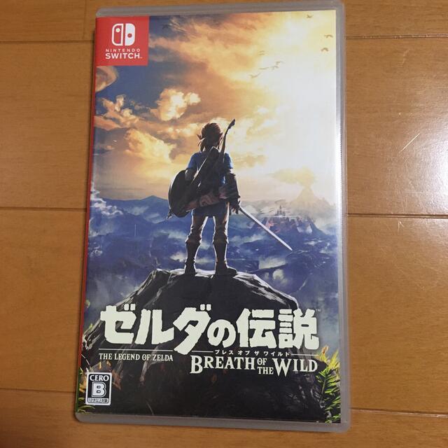 Nintendo Switch(ニンテンドースイッチ)の【美品】ゼルダの伝説 ブレス オブ ザ ワイルド Switch エンタメ/ホビーのゲームソフト/ゲーム機本体(家庭用ゲームソフト)の商品写真